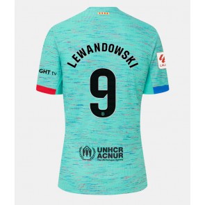 Barcelona Robert Lewandowski #9 Rezervni Dres za Ženska 2023-24 Kratak Rukavima